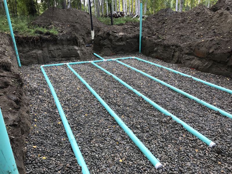 Leach Field Installation in San Antonio, TX