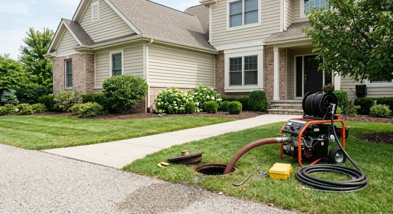 Sewer Line Cleaning in Fredericksburg, VA