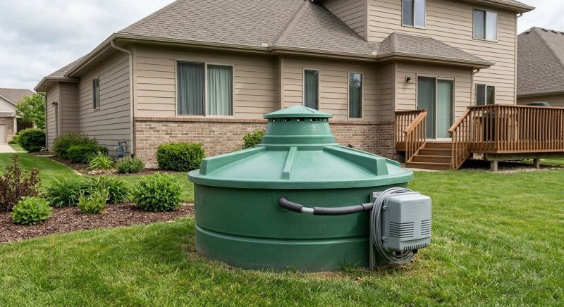Sewage Tank Installation in Austin, TX