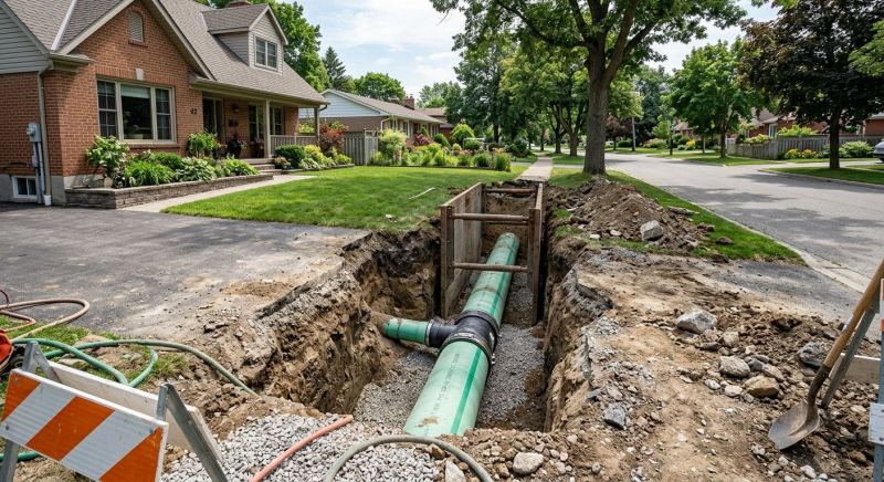 Underground Sewer Installation in Columbus, OH